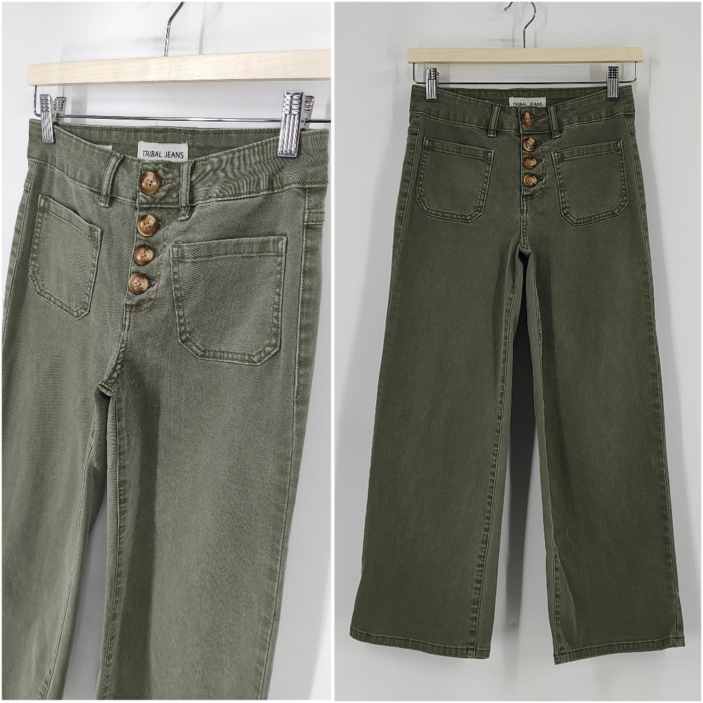 Tribal Audrey Cropped Capris